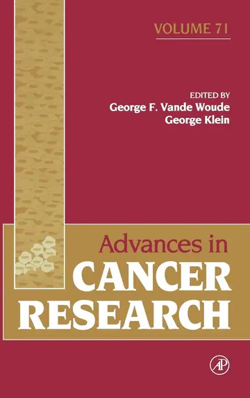 Cover of Advances in Cancer Research