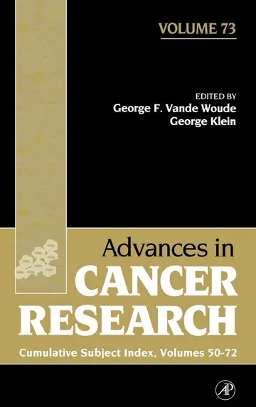 Cover of Advances in Cancer Research