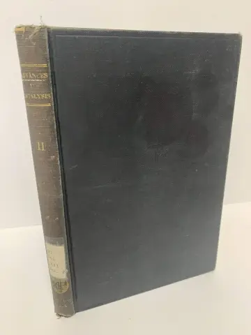 Cover of Advances in Catalysis and Related Subjects