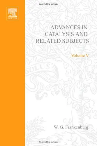 Cover of Advances in Catalysis and Related Subjects