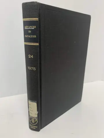 Cover of Advances in Catalysis and Related Subjects