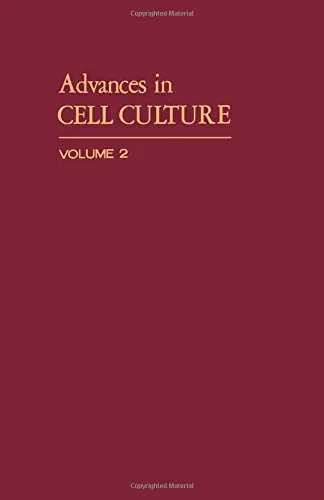 Cover of Advances in Cell Culture