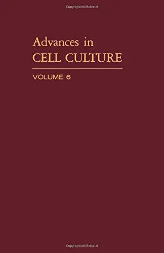 Cover of Advances in Cell Culture