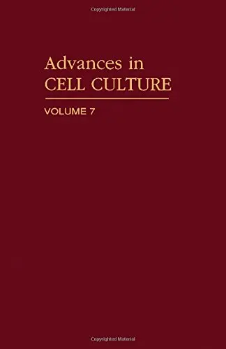 Cover of Advances in Cell Culture