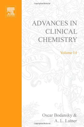 Cover of Advances in Clinical Chemistry