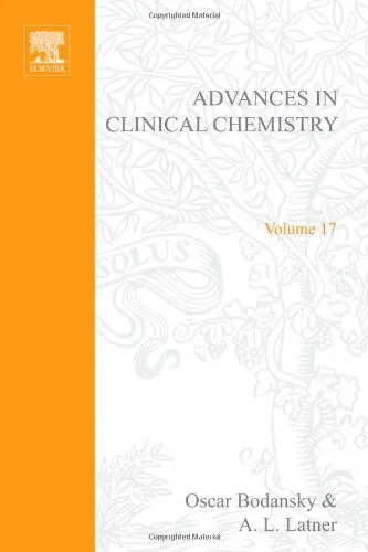 Cover of Advances in Clinical Chemistry