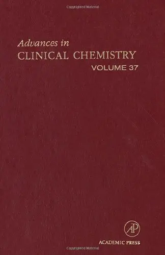 Cover of Advances in Clinical Chemistry Vol 37 (hb 2003)