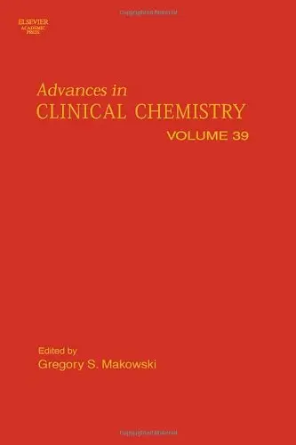 Cover of Advances in Clinical Chemistry