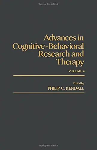 Cover of Advances in Cognitive-Behavioral Research and Therapy