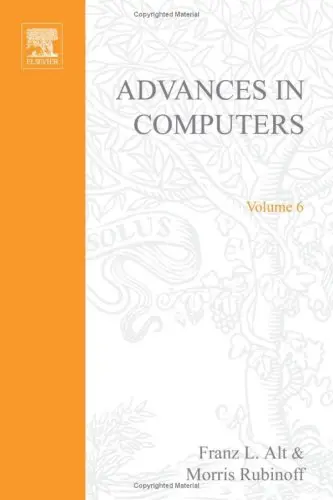 Cover of Advances in Computers