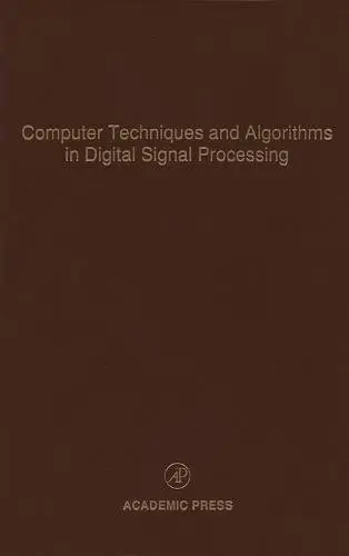 Cover of Computer Techniques and Algorithms in Digital Signal Processing