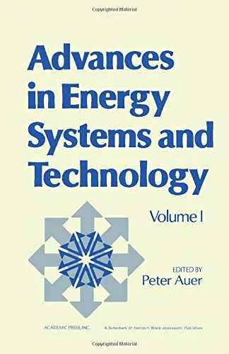 Cover of Advances in Energy Systems and Technology