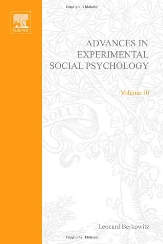 Cover of Advances in Experimental Social Psychology