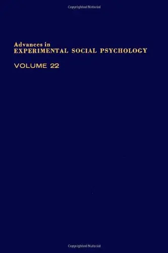Cover of Advances in Experimental Social Psychology