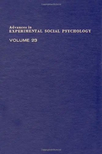 Cover of Advances in Experimental Social Psychology