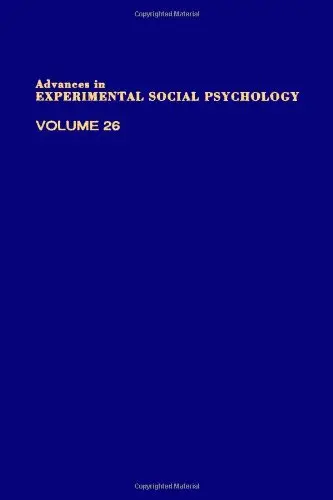 Cover of Advances in Experimental Social Psychology