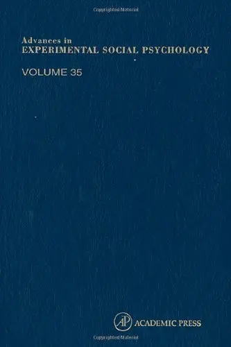 Cover of Advances in Experimental Social Psychology