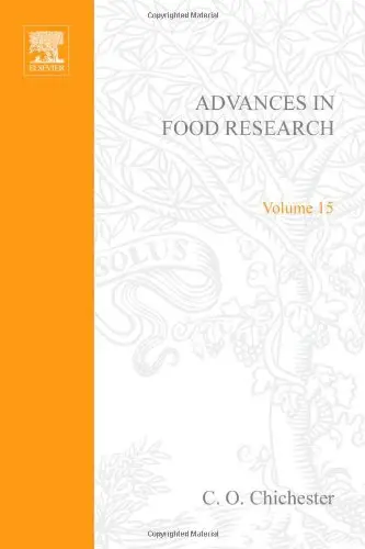 Cover of Advances in Food Research