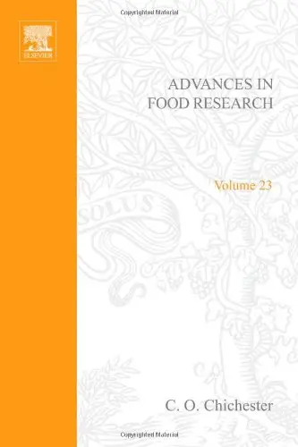 Cover of Advances in Food Research