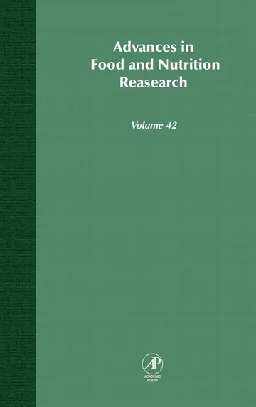 Cover of Advances in Food and Nutrition Research