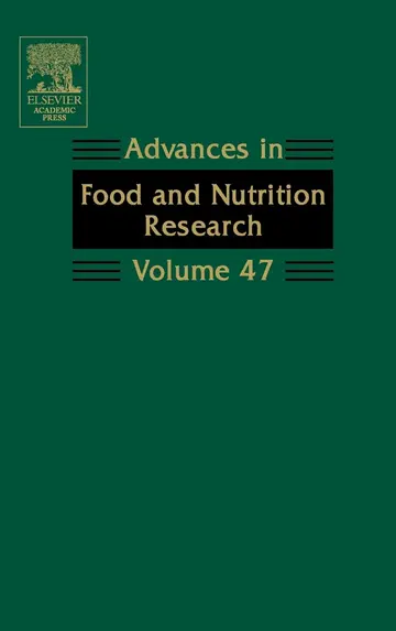 Cover of Advances in Food and Nutrition Research