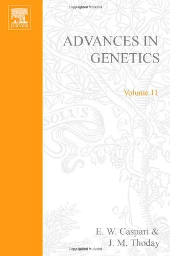 Cover of Advances in Genetics
