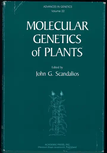 Cover of Molecular Genetics of Plants (v. 22)