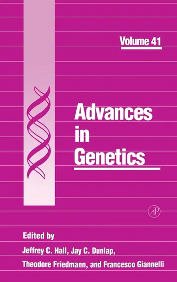 Cover of Advances in Genetics