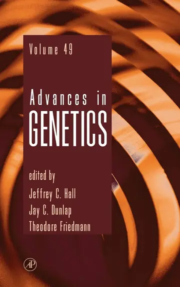 Cover of Advances in Genetics