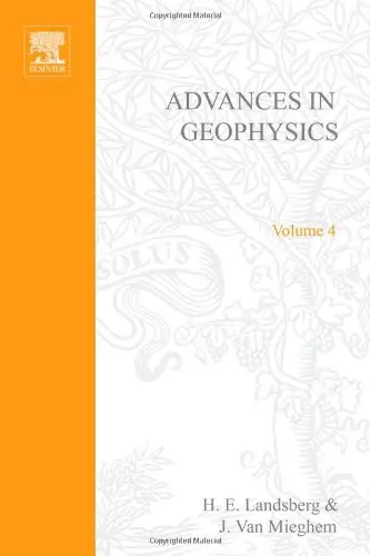 Cover of Advances in Geophysics