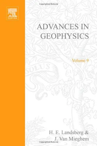 Cover of Advances in Geophysics