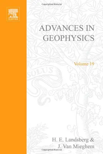 Cover of Advances in Geophysics