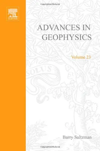 Cover of Advances in Geophysics
