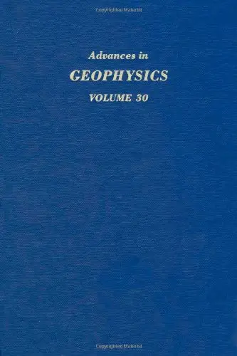 Cover of Advances in Geophysics