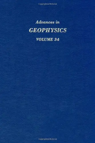 Cover of Advances in Geophysics