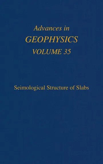 Cover of Advances in Geophysics