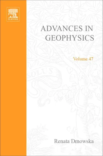 Cover of Advances in Geophysics