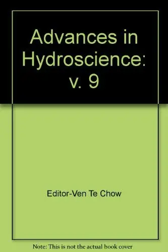 Cover of Advances in Hydroscience