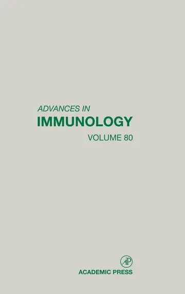 Cover of Advances in Immunology Vol.80