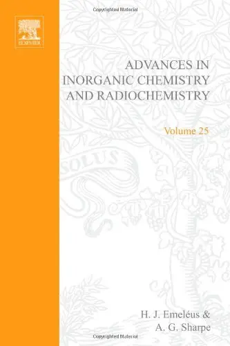 Cover of Advances in Inorganic Chemistry and Radiochemistry