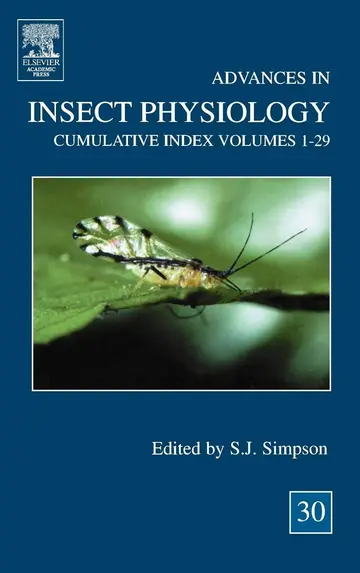 Cover of Advances in Insect Physiology