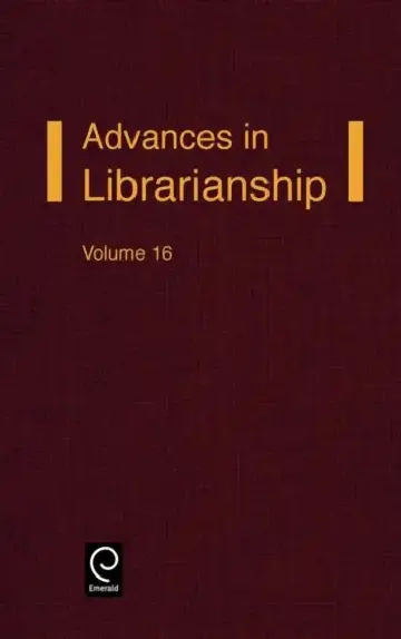 Cover of Advances in Librarianship