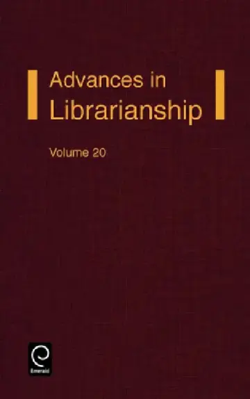 Cover of Advances in Librarianship
