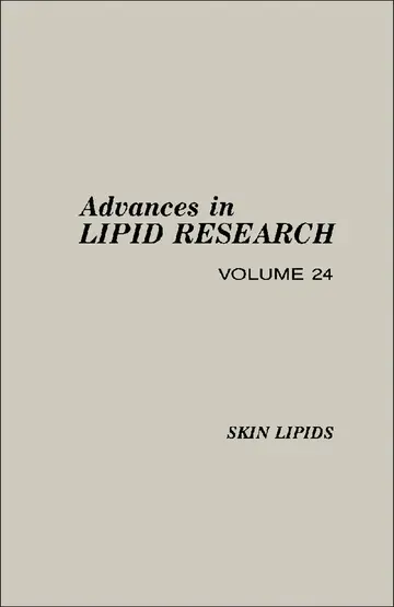 Cover of Advances in Lipid Research