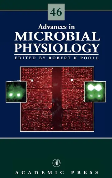 Cover of Advances in Microbial Physiology