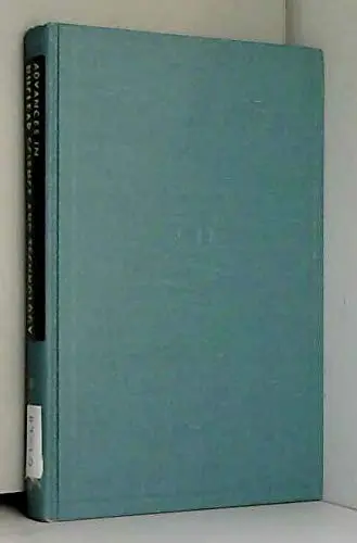 Cover of Advances in Nuclear Science and Technology