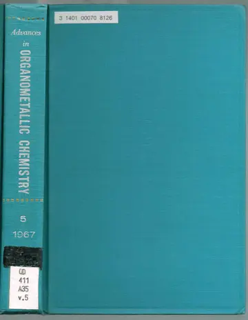 Cover of Advances in Organometallic Chemistry