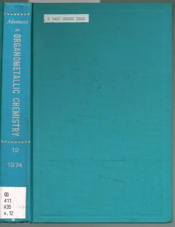 Cover of Advances in Organometallic Chemistry