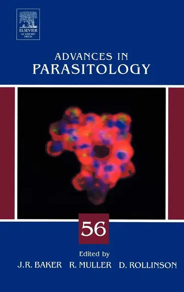 Cover of Advances in Parasitology
