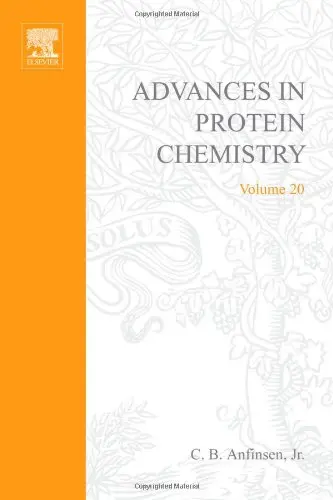 Cover of Advances in Protein Chemistry